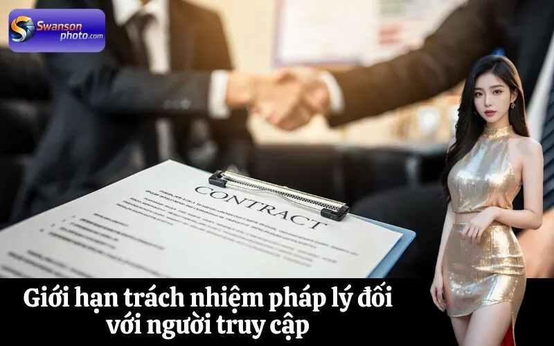 Giới hạn trách nhiệm pháp lý đối với người truy cập