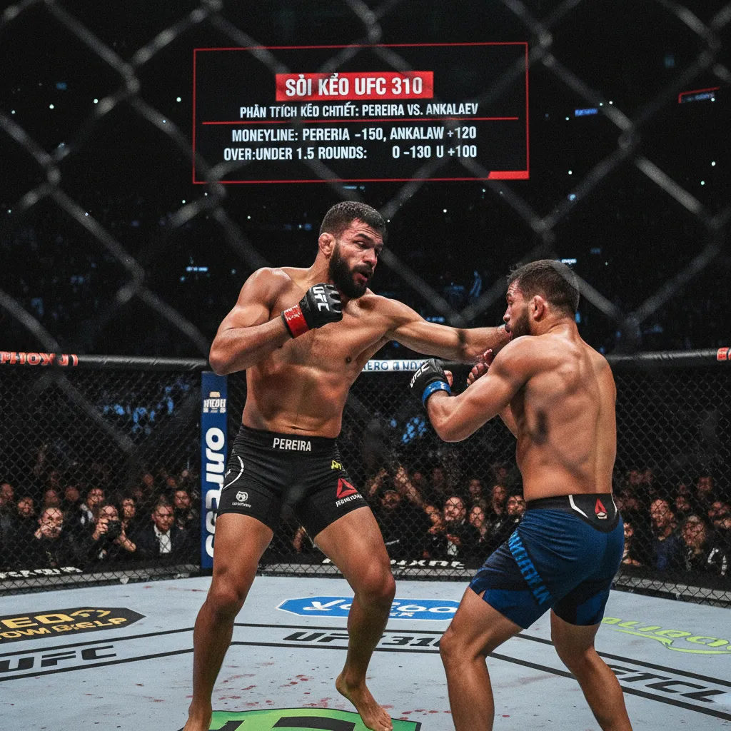 Sean O’Malley và Merab Dvalishvili tại UFC 310