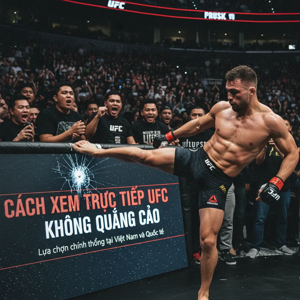 Võ sĩ ăn mừng chiến thắng trong lồng UFC